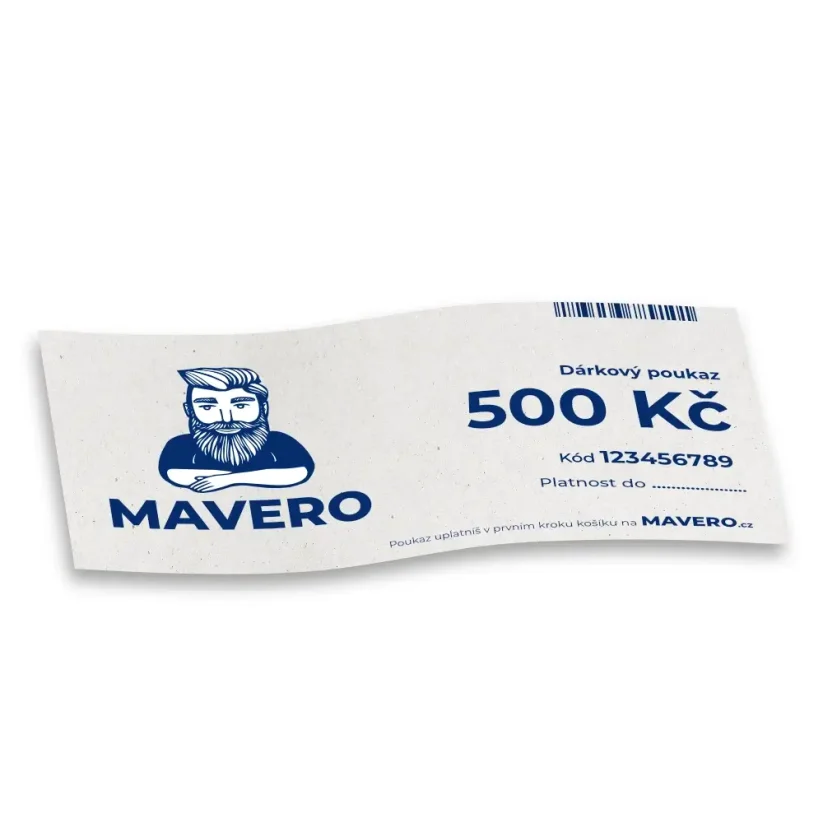 Dárkový poukaz pro muže 500 Kč