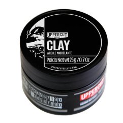 Uppercut Matte Clay with Strong Hold Midi Tins 25 g - Matná hlína na vlasy pro silnou fixaci účesu