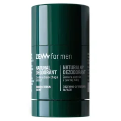 Zew for men Natural Deodorant with Black Chaga 30 g - Tuhý deodorant pro muže