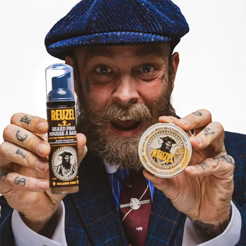 Reuzel Clean & Fresh Beard Foam Vyživující pěna na vousy 70 ml