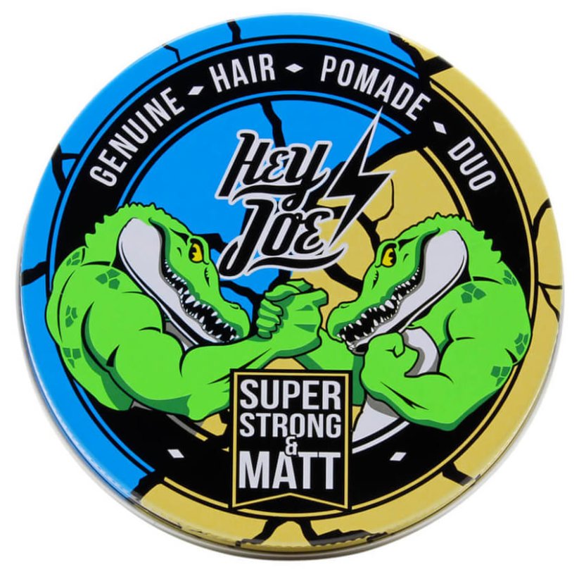 Hey Joe Hair Pomade Duo Super Strong & Matt 100 ml - Pomáda na vlasy se silnou fixací