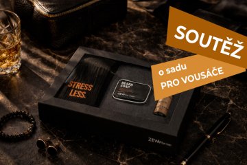 SOUTĚŽ: Vyhraj dárkovou sadu pro vousáče od Zew for men