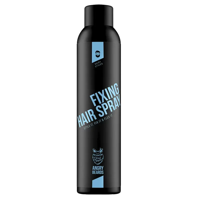 Angry Beards Fixing Hair Spray 300 ml - Lak na vlasy se silnou fixací