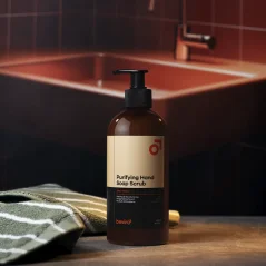 Beviro Purifying Hand Soap Scrub Zesty Vetiver 500 ml - Tekuté mýdlo na ruce s peelingem
