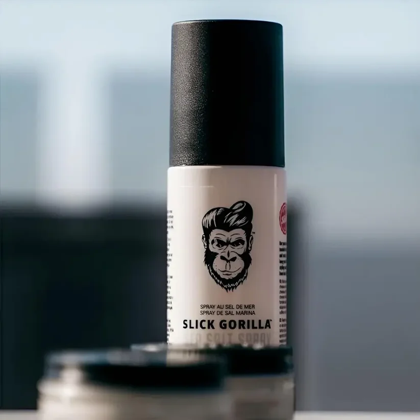 Slick Gorilla Styling Sea Salt Spray 200 ml & Hair Powder 20 g - Sada pro styling účesu se slaným sprejem a matným pudrem na vlasy