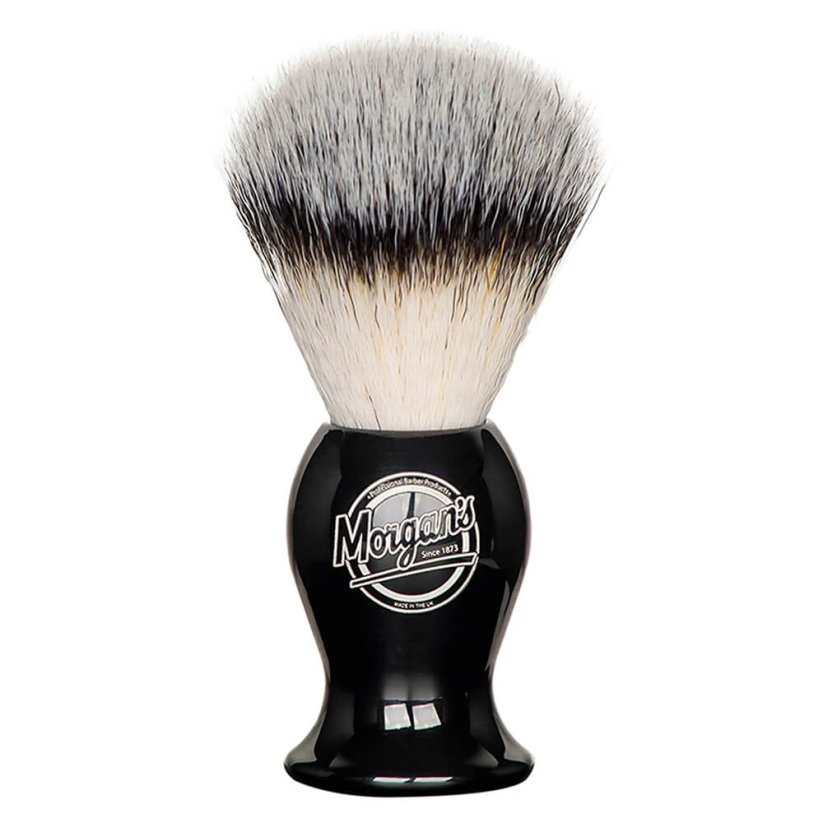 Morgan's Shaving Brush with Synthetic Bristle - Štětka na holení ze syntetických štětin černá