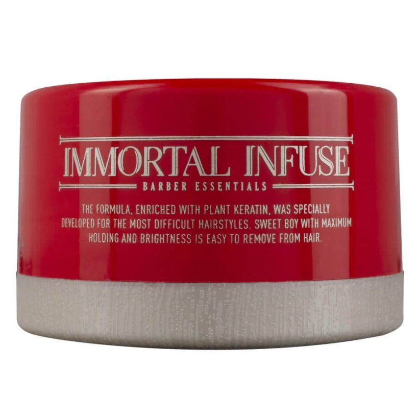 Immortal Infuse Sweet Boy Original Pomade Pomáda na vlasy s keratinem 150 ml