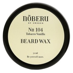 Noberu Beard Wax Tobacco Vanilla 80 ml - Matný krémový vosk na vousy a knír
