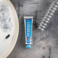 Marvis Toothpaste Aquatic Mint 85 ml - Zubní pasta s příchutí svěžího mořského vánku