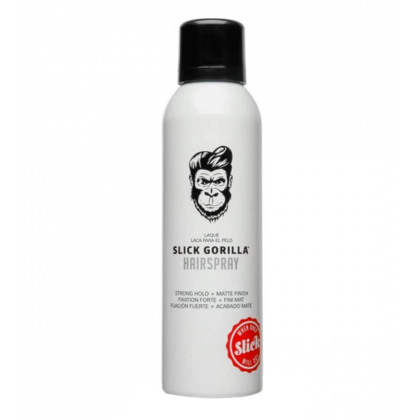 Slick Gorilla Matt Hair Spray with Strong Hold 200 ml - Matný lak na vlasy pro silnou fixaci účesu