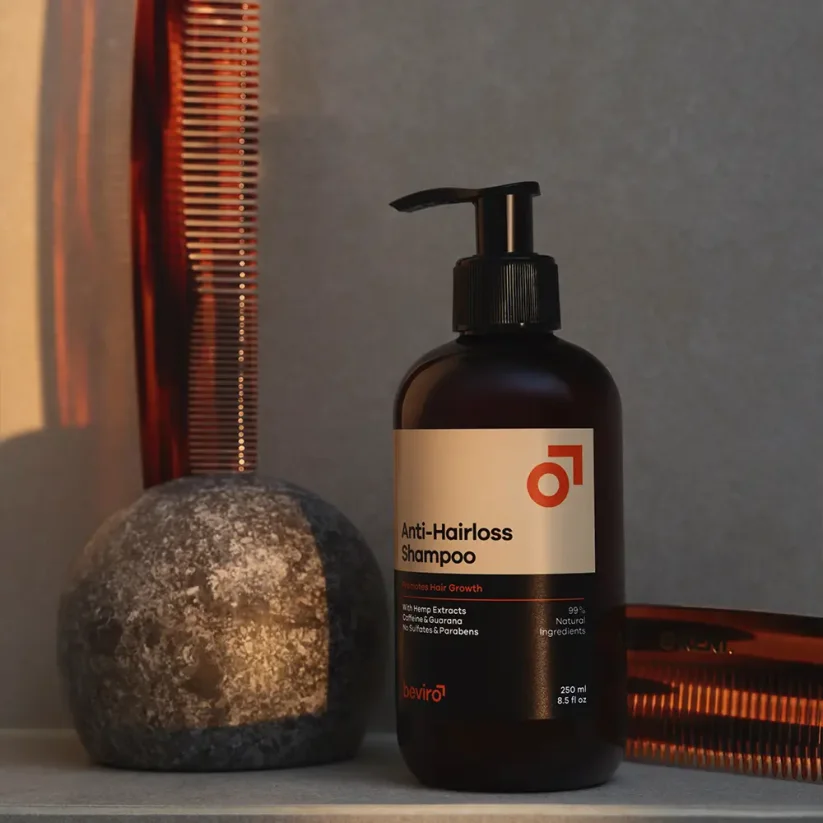 Beviro Anti Hairloss Shampoo 250 ml - Přírodní šampon proti vypadávání vlasů