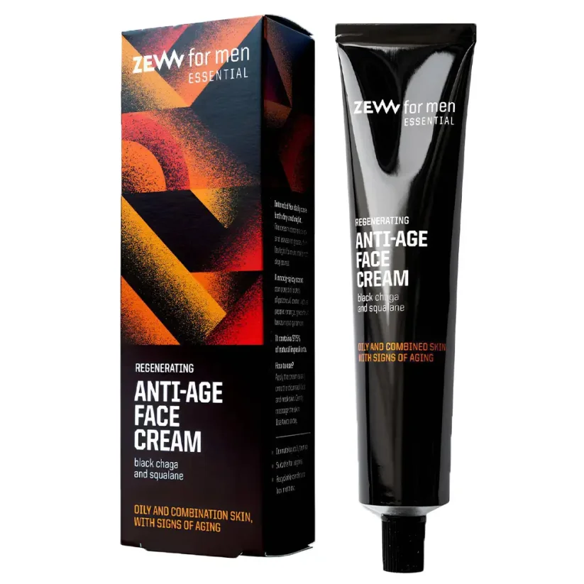 Zew for men Anti-age Face Cream Krém na obličej proti stárnutí na mastnou a normální pokožku 50 ml