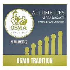 Osma After Shave Matches Kamencové sirky na zastavení krvácení při holení 20 ks