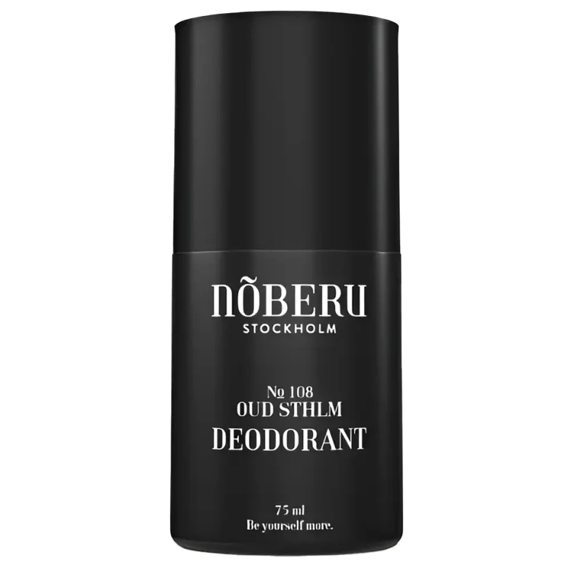 Noberu Deodorant Sthlm Oud Stockholm 75 ml - Deodorant pro muže s dřevito květinovou vůní