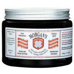 Morgan's Pomade Slick & Extra Firm Hold 500 g - Pomáda na vlasy pro silnou fixaci účesu s mokrým efektem