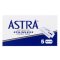Astra Superior Stainless Double Edge 5 ks - Klasické celé žiletky na holení
