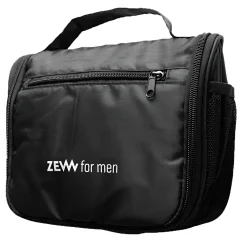 Zew for men Black Toilette Bag - Pánská černá toaletní taška