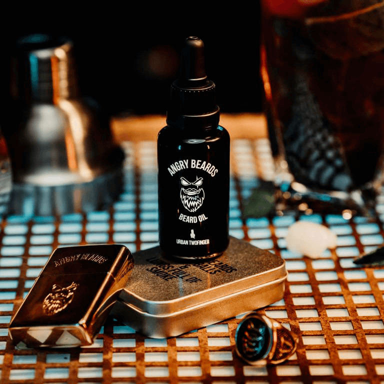 Angry Beards Olej na vousy Urban Twofinger 30 ml