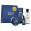 Steves Shaving Box Blue Velvet - Dárková sada s produkty na holení pro muže
