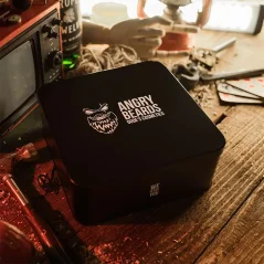 Angry Beards Beard Grooming Set Jack Saloon with Beard Shampoo, Oil & Balm - Dárková sada pro péči o vousy