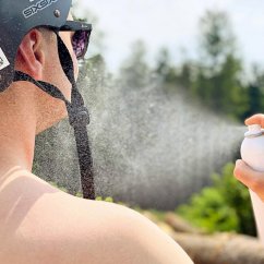 MM Hygiene Travel Shower in Spray Set - Cestovní mycí sada 2x100 ml sprcha ve spreji + 2x300 ml doplňovačka