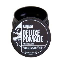 Uppercut Deluxe Pomade with Strong Hold Midi Tins 30 g - Pomáda na vlasy se středně silnou fixací a mokrým efektem účesu