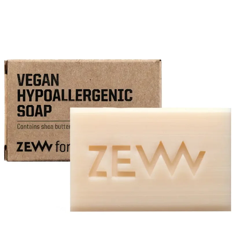 Zew for men Vegan Hypoallergenic Soap Hypoalergenní mýdlo na obličej i celé tělo 85 ml
