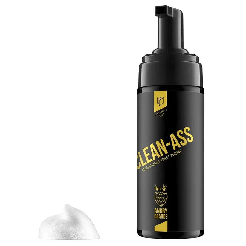 Angry Beards Clean-Ass Poseidon's Kiss 150 ml - Zvlhčovač toaletního papíru