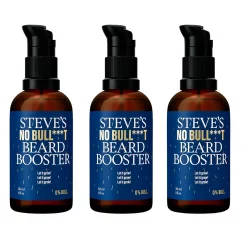 Steves Beard Booster Elixir 3 měsíční kůra pro růst vousů 3 x 30 ml
