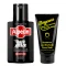 Alpecin Shampoo Grey Attack & Morgan's Darknes Grey Hair Cream - Sada šamponu a krému pro ztmavení vlasů a šedin