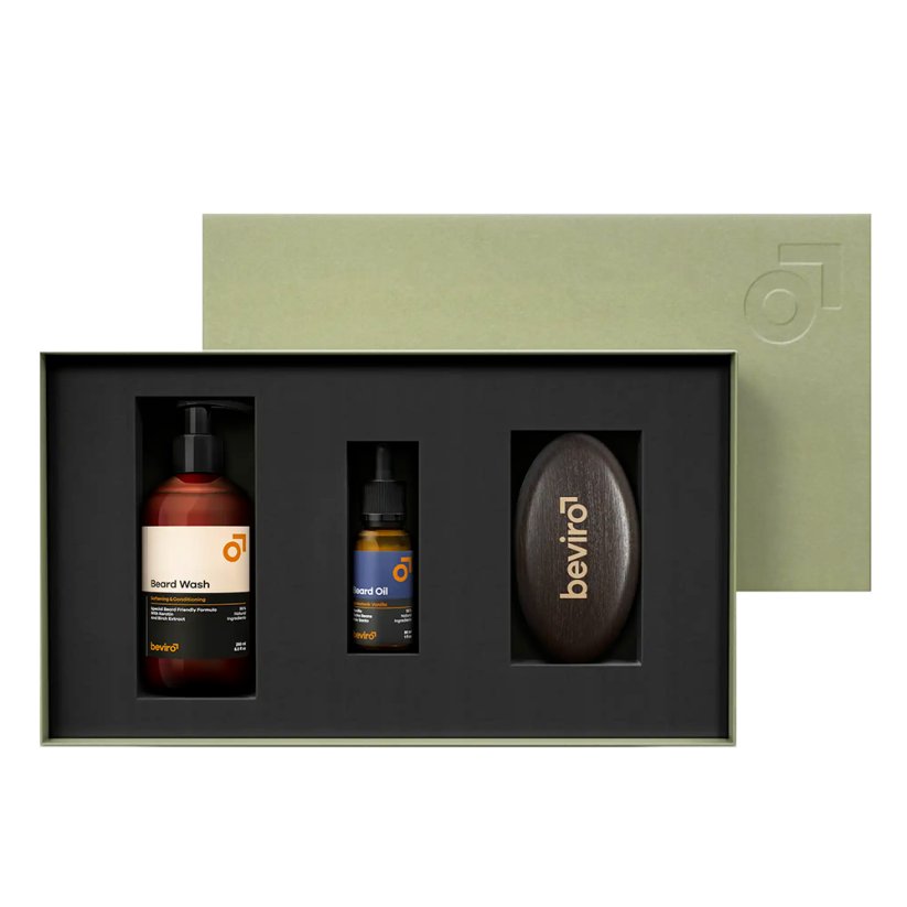 Beviro Beard set Honkatonk Vanilla Kompletní sada na vousy