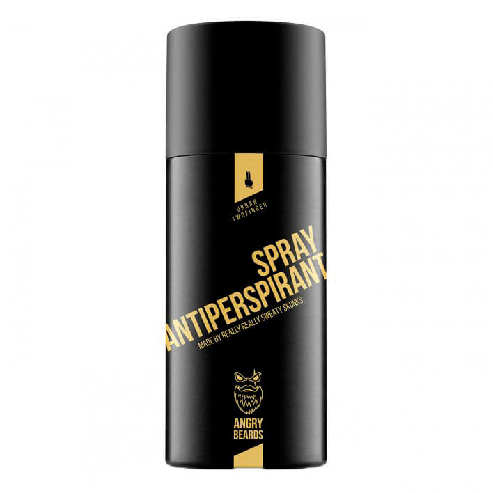 Angry Beards Fakin Notorious Urban TwoFinger Set - Dárková sada pro muže s parfémem, antiperspirantem a sprcháčem