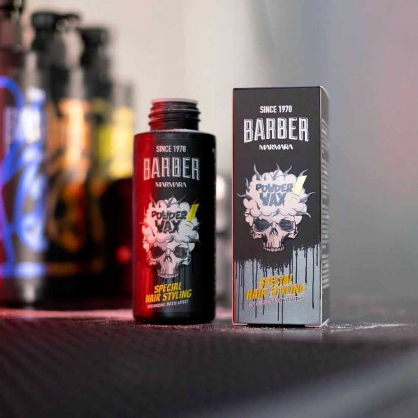 Marmara Barber Matt Powder Wax Special Hair Styling 20 g - Matný pudr na vlasy pro styling i objem účesu