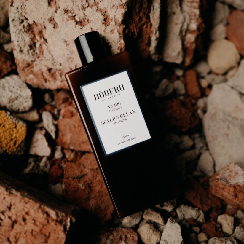 Noberu Scalp & Relax Hair Shampoo Eucalyptus 250 ml - Šampon na vlasy pro muže s citlivou a podrážděnou pokožkou