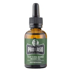 Proraso Beard Oil Refreshing Eucalyptus 30 ml - Olej na vousy s vůní eukalyptu