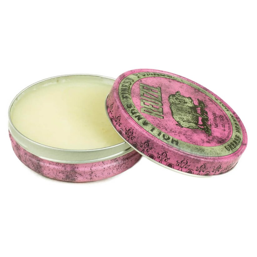 Reuzel Pink Grease Heavy Hold pomáda na vlasy 113 g