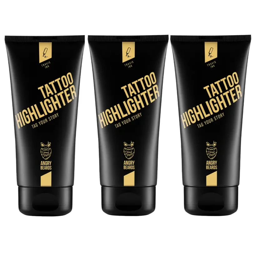 Angry Beards Tattoo Hightlighter Travis Ink Krém na tetování 3×75 ml