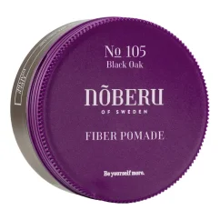 Noberu Fiber Pomade Black Oak 80 ml - Pomáda na vlasy se střední fixací