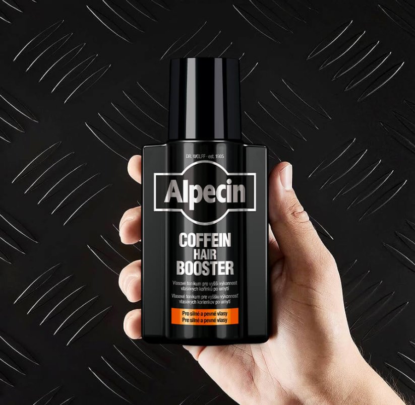 Alpecin Coffein Hair Booster Tonikum pro podporu růstu a proti padání vlasů 200 ml