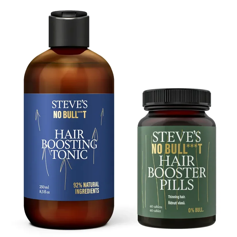 Steves Hair Boosting Set - Sada pro podporu růstu vlasů