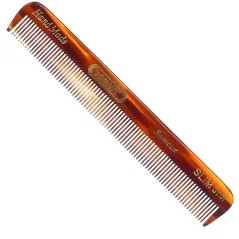 Kent Fine Pocket Comb Slim Jim - Jemný hřeben na vlasy s jednou šířkou zubů (11,9 cm)