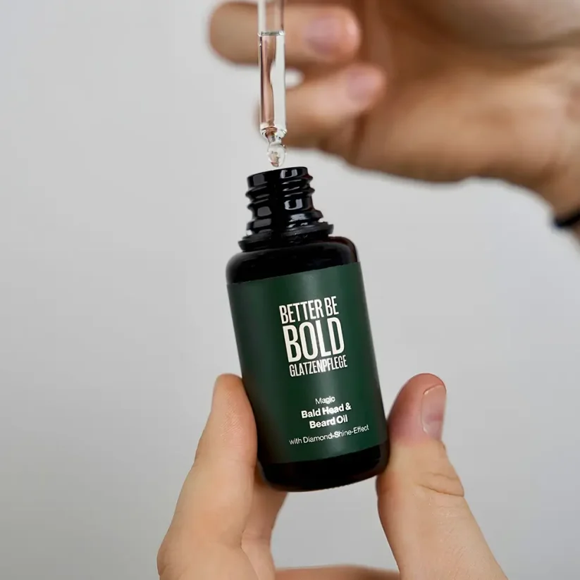 Better Be Bold Magic Bald Head &  Beard Oil 30 ml - Olej na pleš a vousy pro výživu a péči
