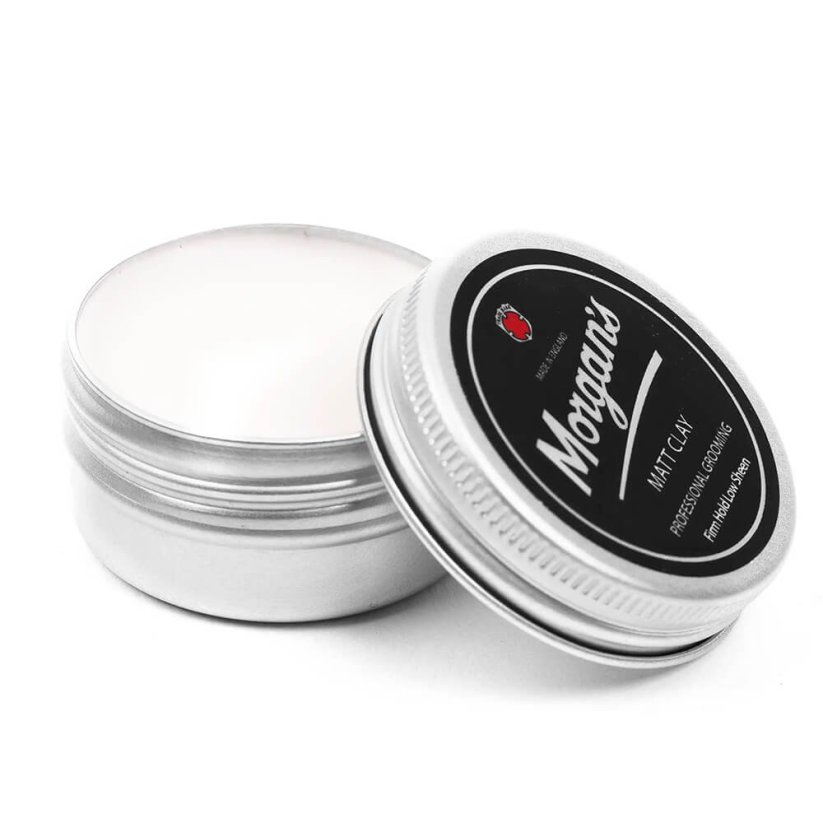Morgan's Matt Clay Smooth Firm Hold 15 ml - Matná hlína na vlasy pro silnou fixaci účesu