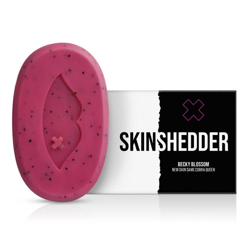 BusyB SkinShedder Becky Blossom Peelingové mýdlo 100 g