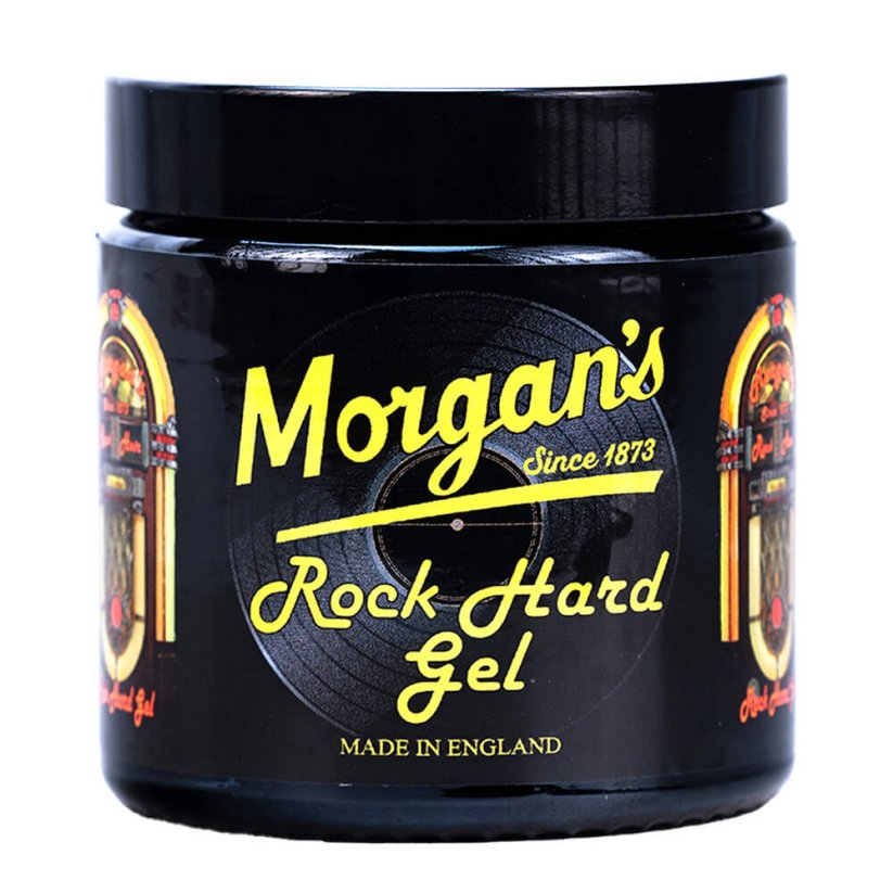 Morgan's Rock Hard Gel 125 ml - Gel na vlasy pro silnou fixaci účesu