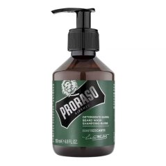 Proraso Beard Shampoo Refreshing Eucalyptus 200 ml - Šampon na vousy s osvěžujícím mentolem a eukalyptem