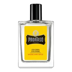 Proraso Eau de Cologne Wood & Spice 100 ml - Kolínská voda pro muže s vůní cedrového dřeva a koření
