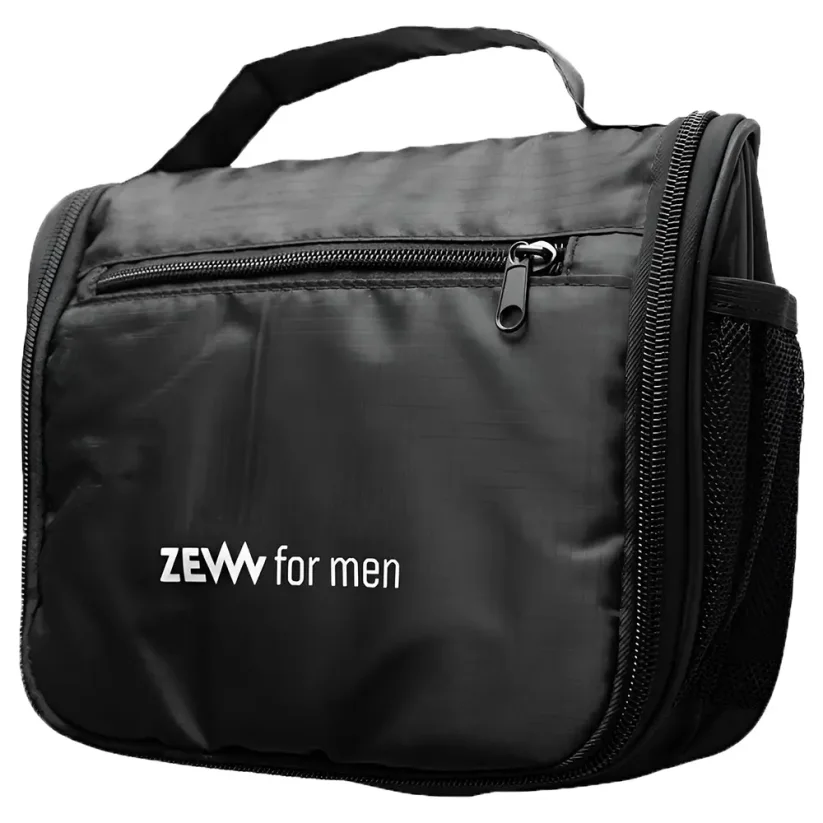 Zew for men Black Toilette Bag - Černá toaletní taška na kosmetiku pro muže