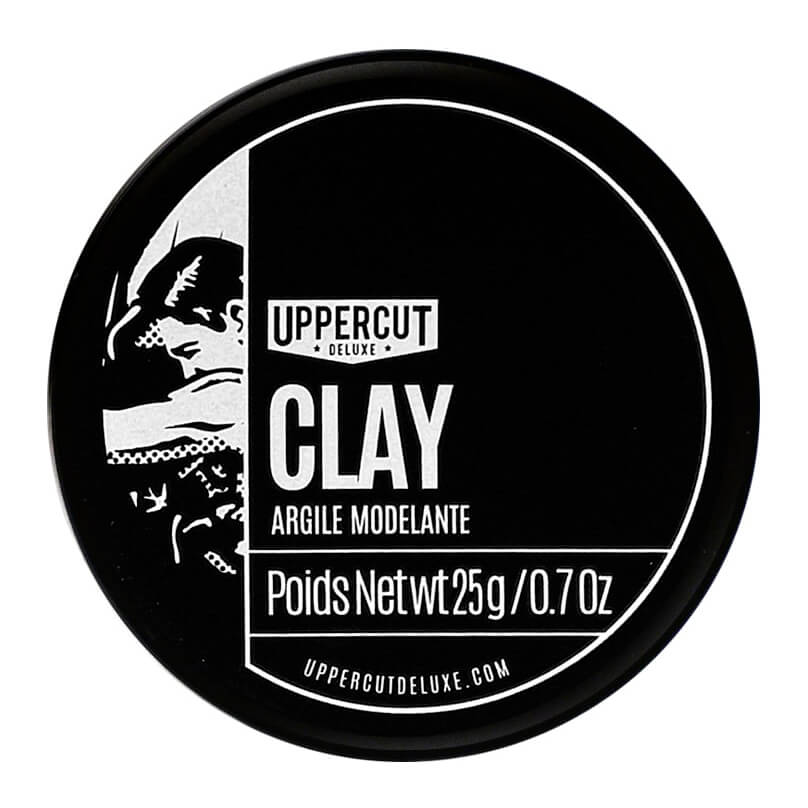 Uppercut Matte Clay with Strong Hold Midi Tins 25 g - Matná hlína na vlasy pro silnou fixaci účesu