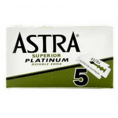 Astra Superior Platinum Klasické celé žiletky na holení (5 ks)